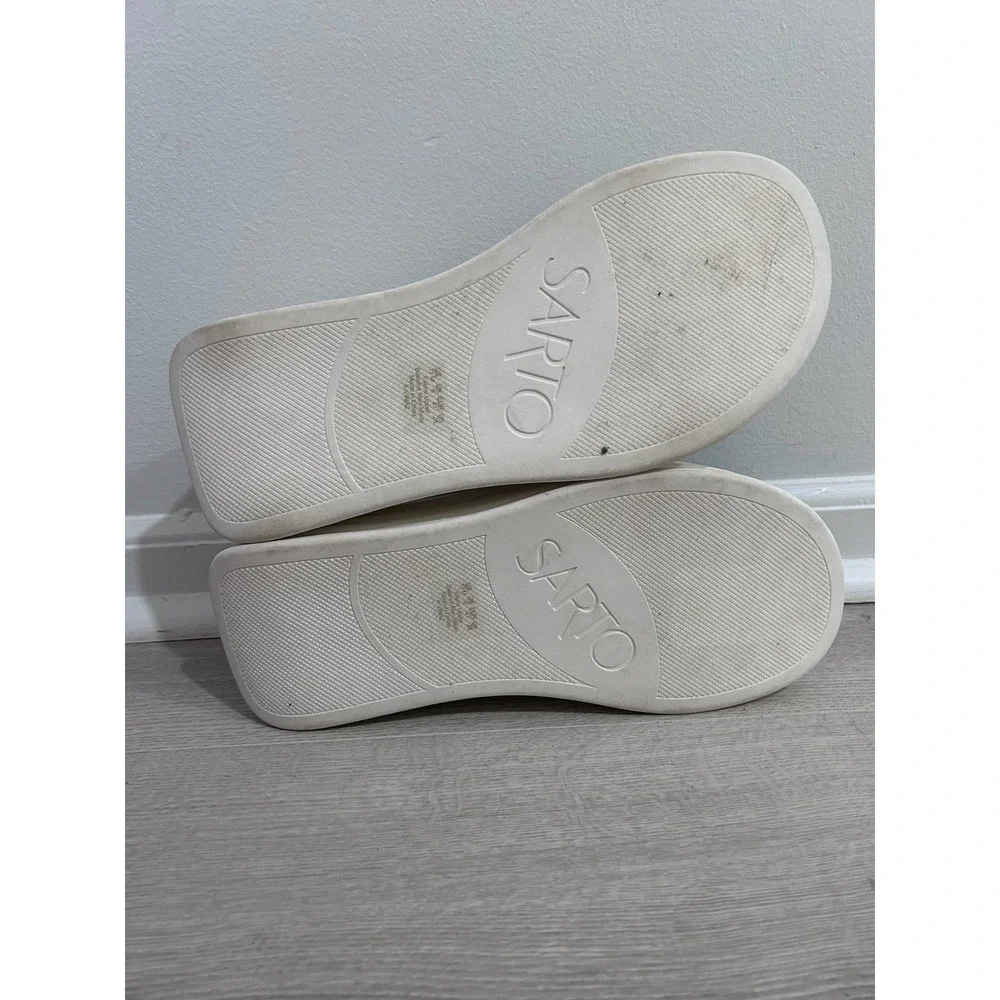 Franco Sarto‎ Vina-2 Snakeskin Platform Slide Sandals Womens 11 Animal Print Y2K